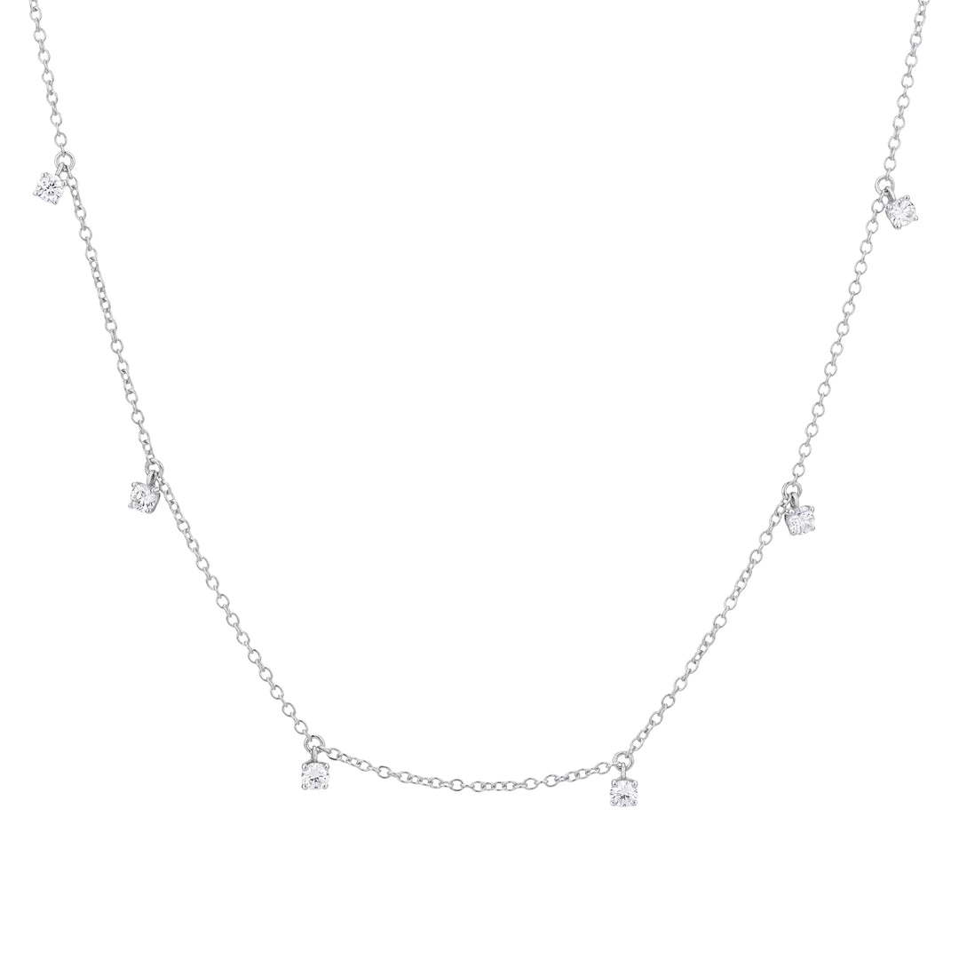 World Diamond Group cl 18k diam. 0,70 ct tandzetting maat 3 wit GD5099O4BR070-3