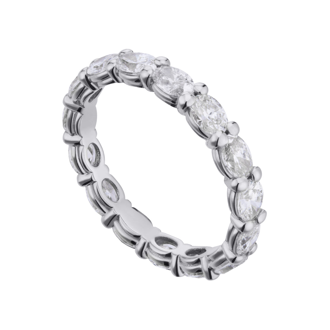 Éternité Golay avec diamants ovales pesant 0,20 ct AET004DI20-22206110014