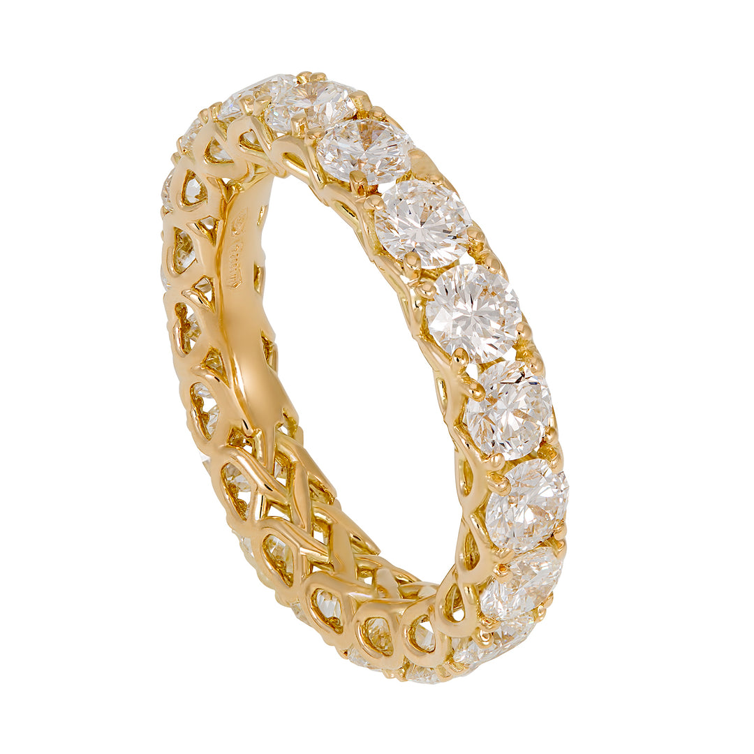 Golay gul guld dug ringfingerring AET006360GWDI-19078000080