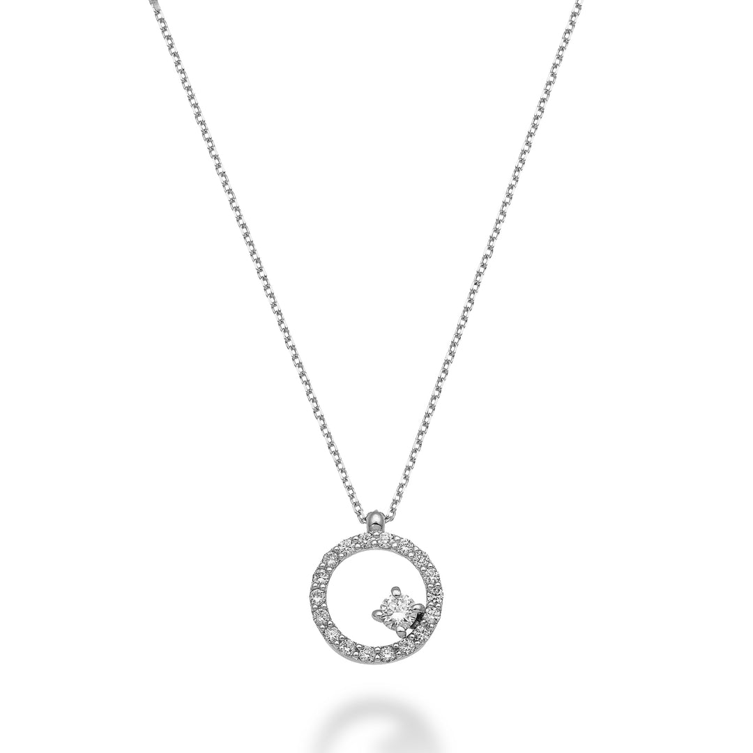 World Diamond Group cl 18k ct.0.22 "rund" GD5157O4BR022