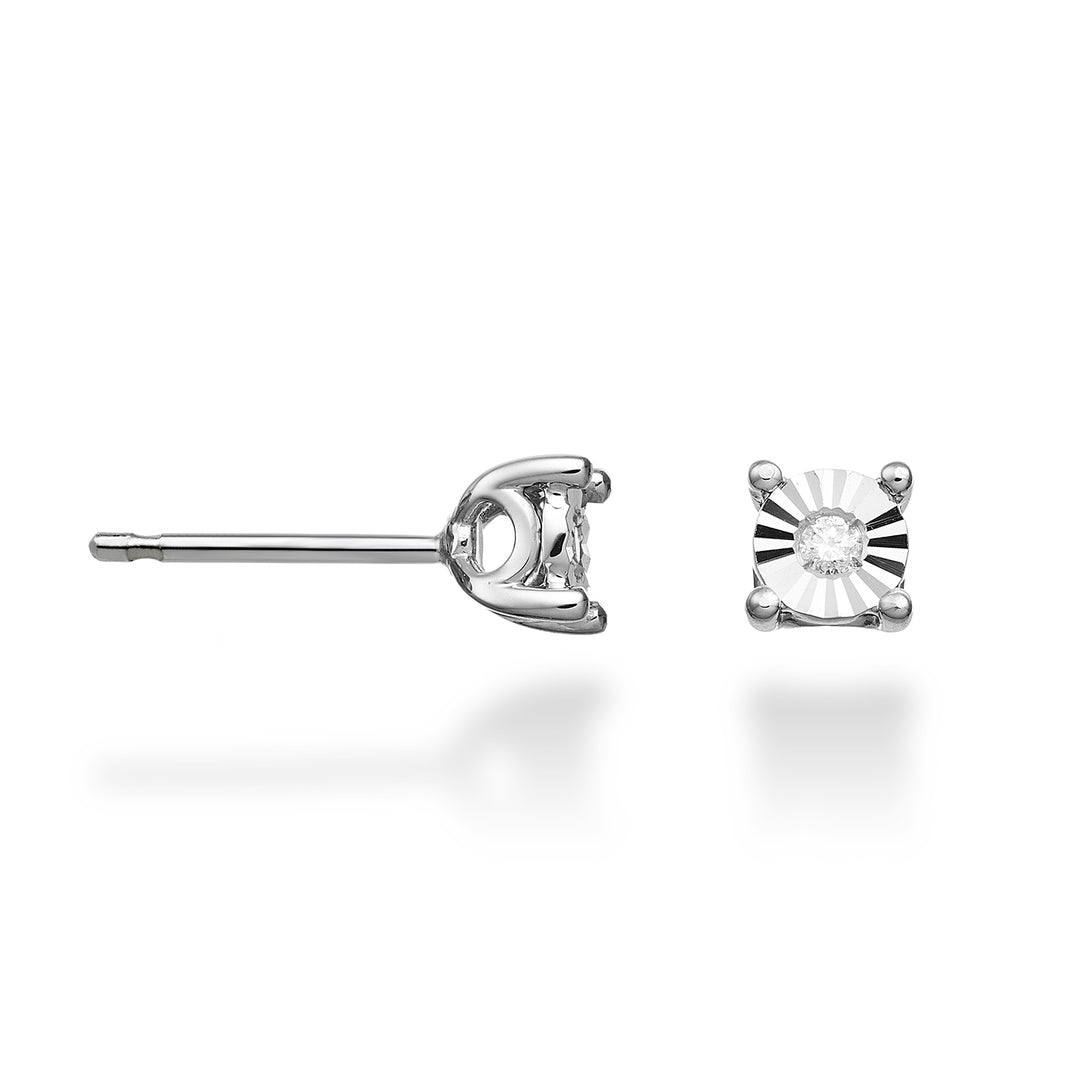 Nihama eller 18k ct.0,06 størrelse 5 NO5091O4BR004-5