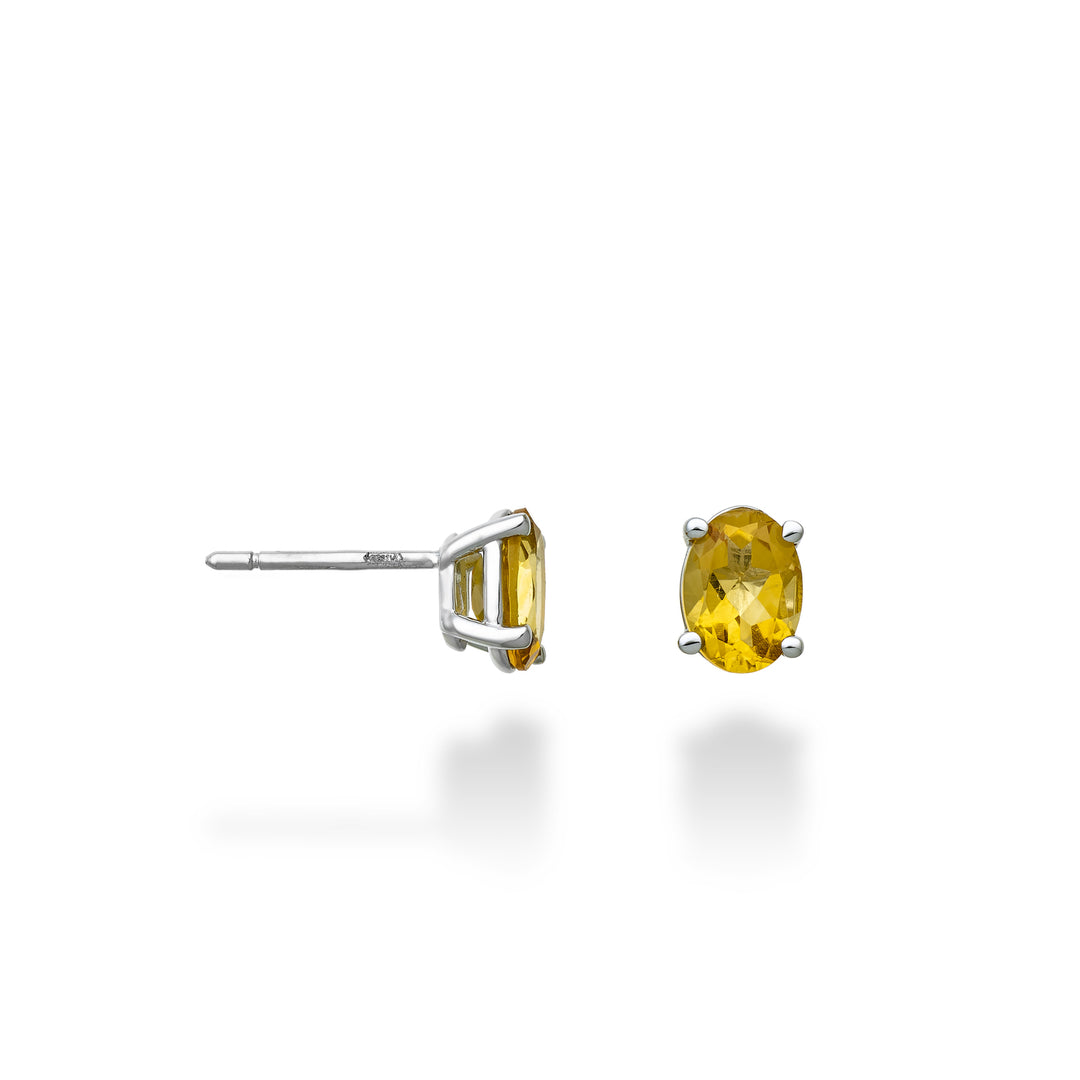 Mikiko oder 18k ovaler Citrin 7x5 ct.1,20 MO5121O4CITR