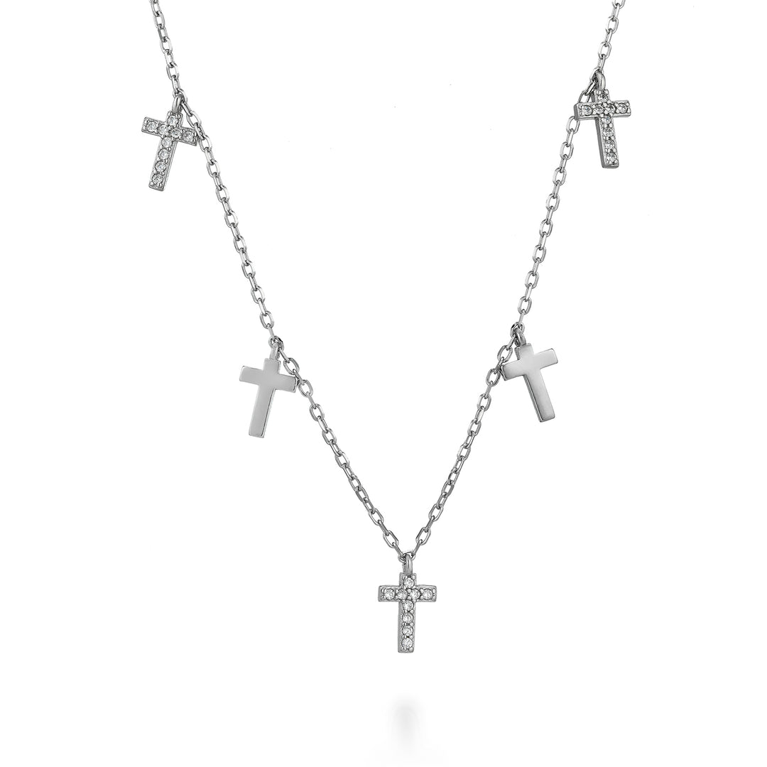 Mikiko cl ag925 vita swarovski ädelstenar MD7562A4BIANCO0