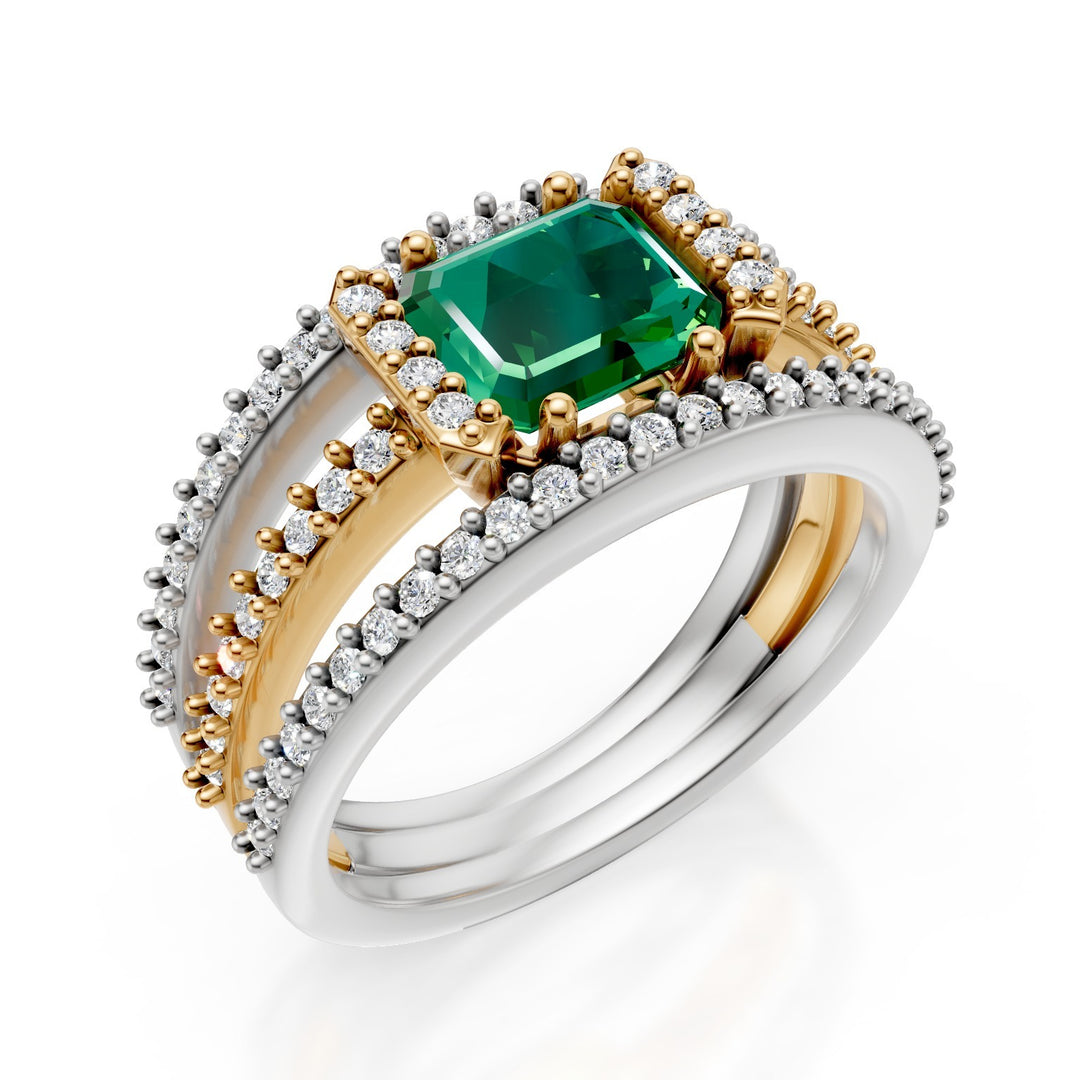 Golay ringband tre rader pave&