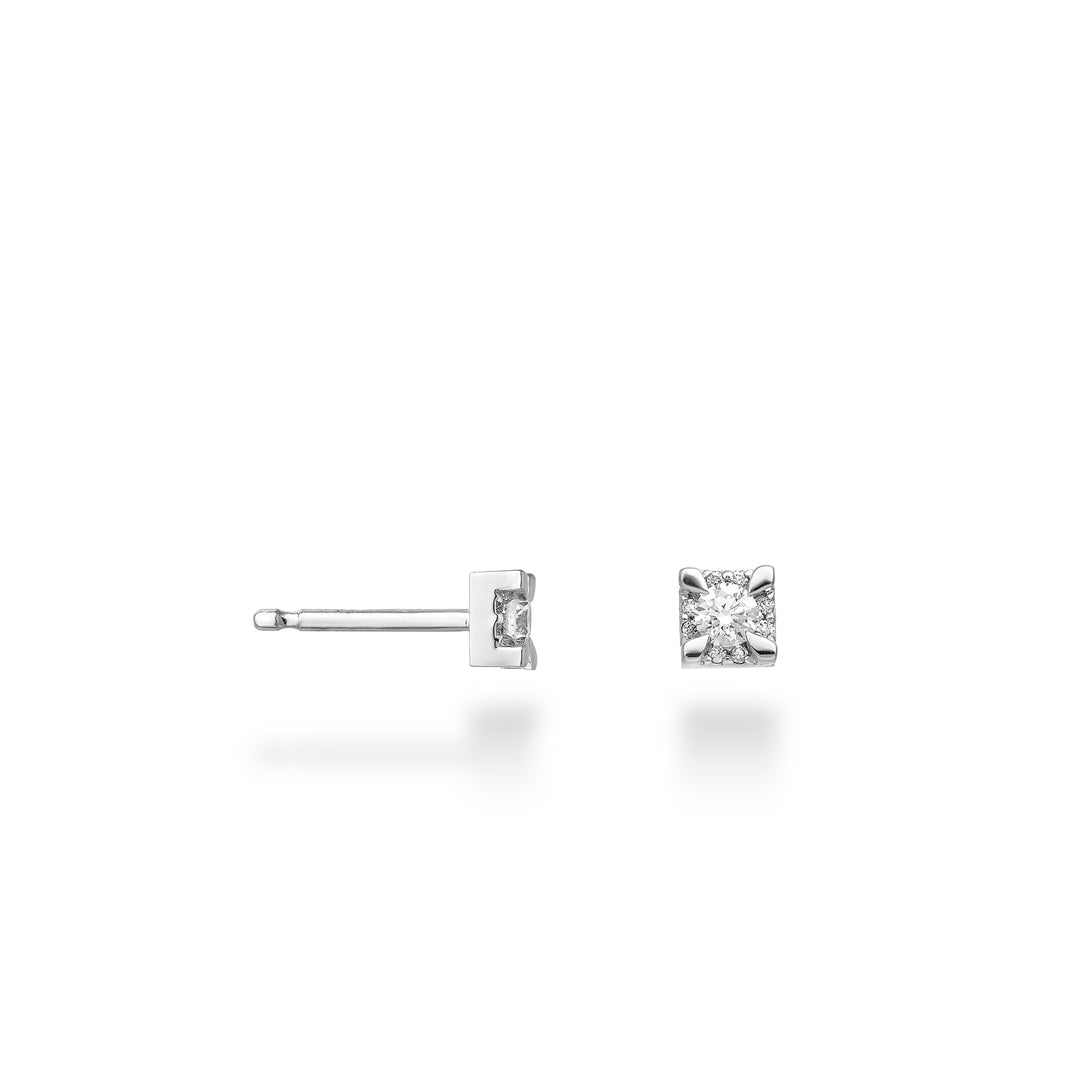 World Diamond Group pl náušnice s diamanty mezi hroty cen.0,09ct OPLC001DI010-24177110019