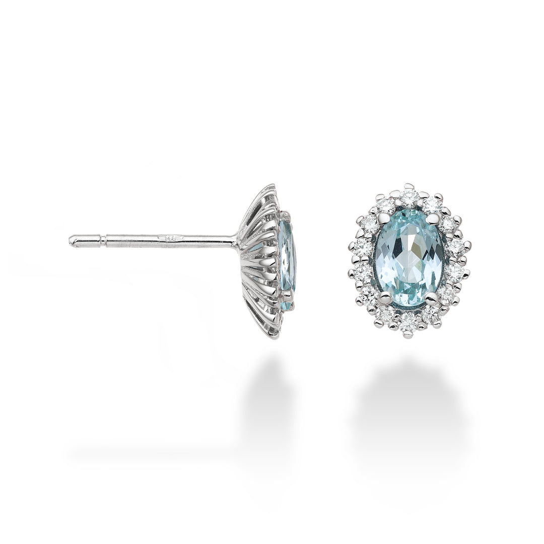 Mikiko nebo 18k oválný paraiba turmalín 6x4 ct.1,40 pr. 0,26 ct MO5068O4PAR