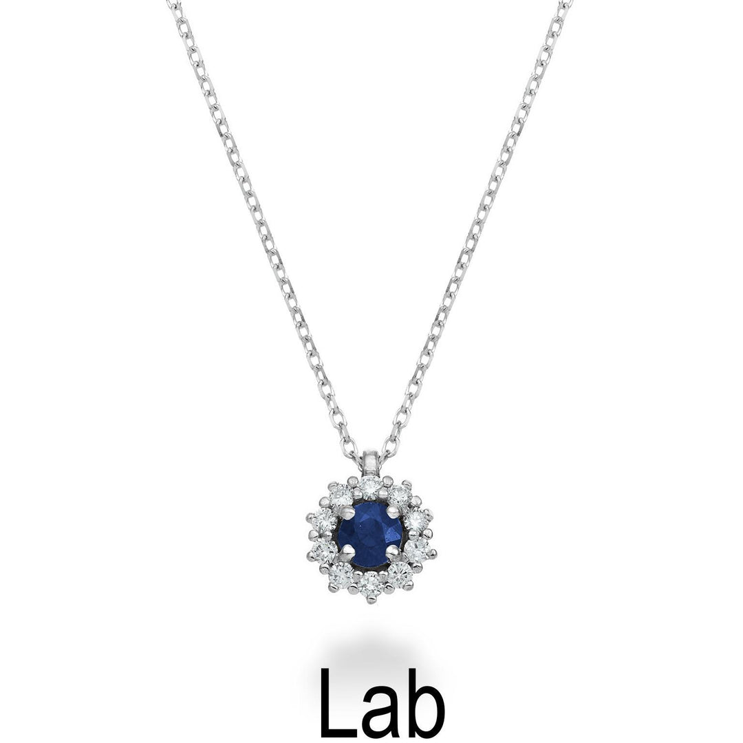 Nihama cl 18k zafír lab ct.0,12 átm. 0,07 ct 2-es méretű ND5085O4ZFL012