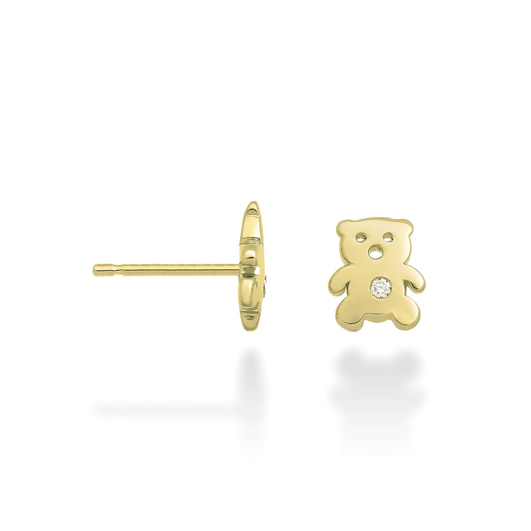 Nihama of 18k teddybeer 0,02 ct geelgoud NO5110O1BR002