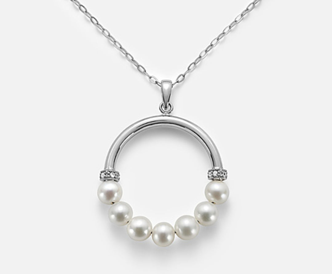Nihama cl ag925 fw 7/7,5 klejnot swarovski cm.80 ND7529A4FCBI070