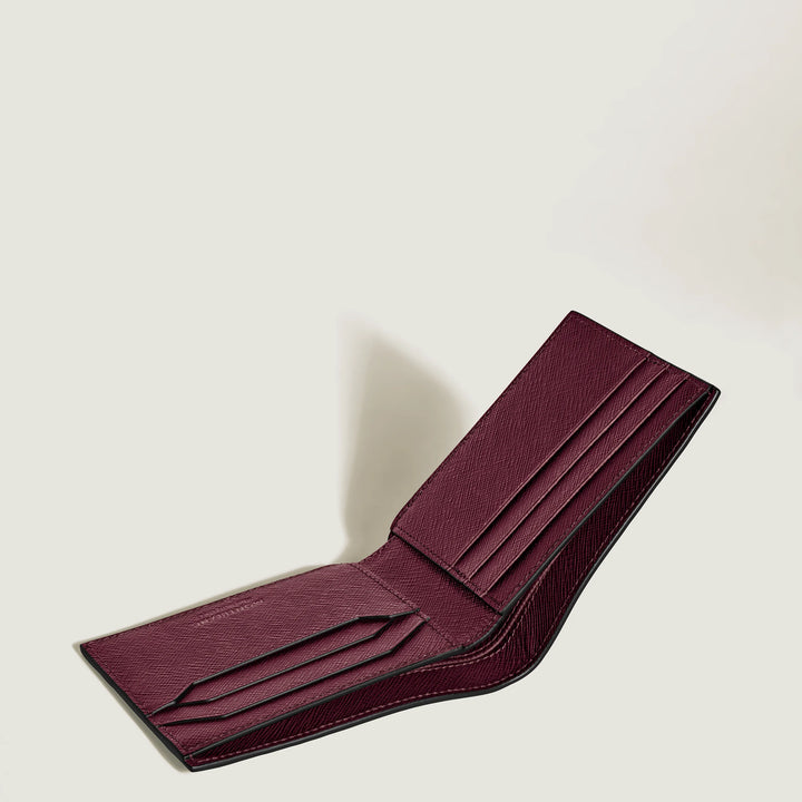 Portefeuille Montblanc 6 compartiments Sartorial Cassis 199367