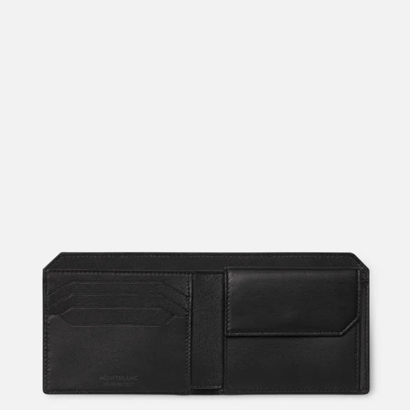 Cartera Montblanc 4 compartimentos con monedero Meisterstück Selection Soft negro 131247
