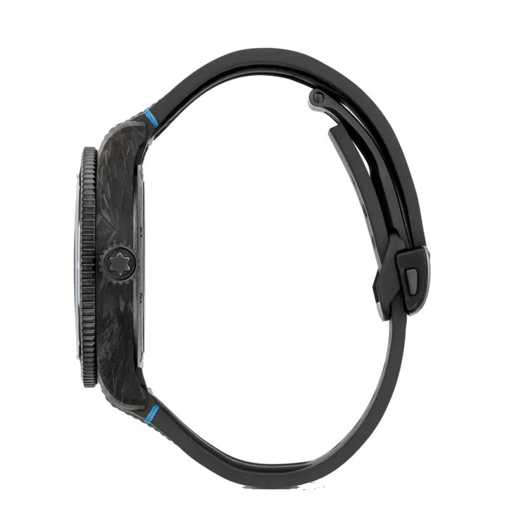 Montblanc orologio 1858 Geosphere Carbo₂ 0 Oxygen edizione limitata 1969 pezzi 43mm nero automatico 132300