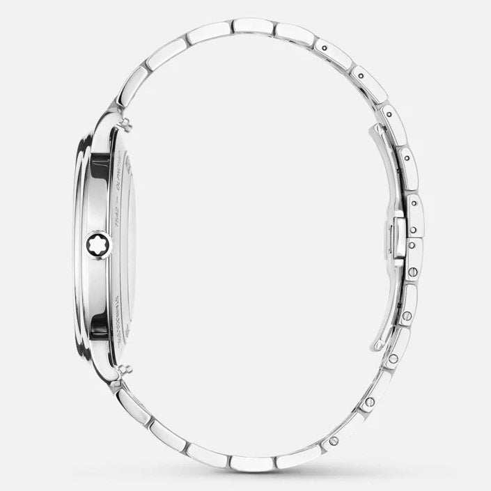 Montblanc orologio Tradition Automatic Date 40 mm grigio automatico acciaio 132433