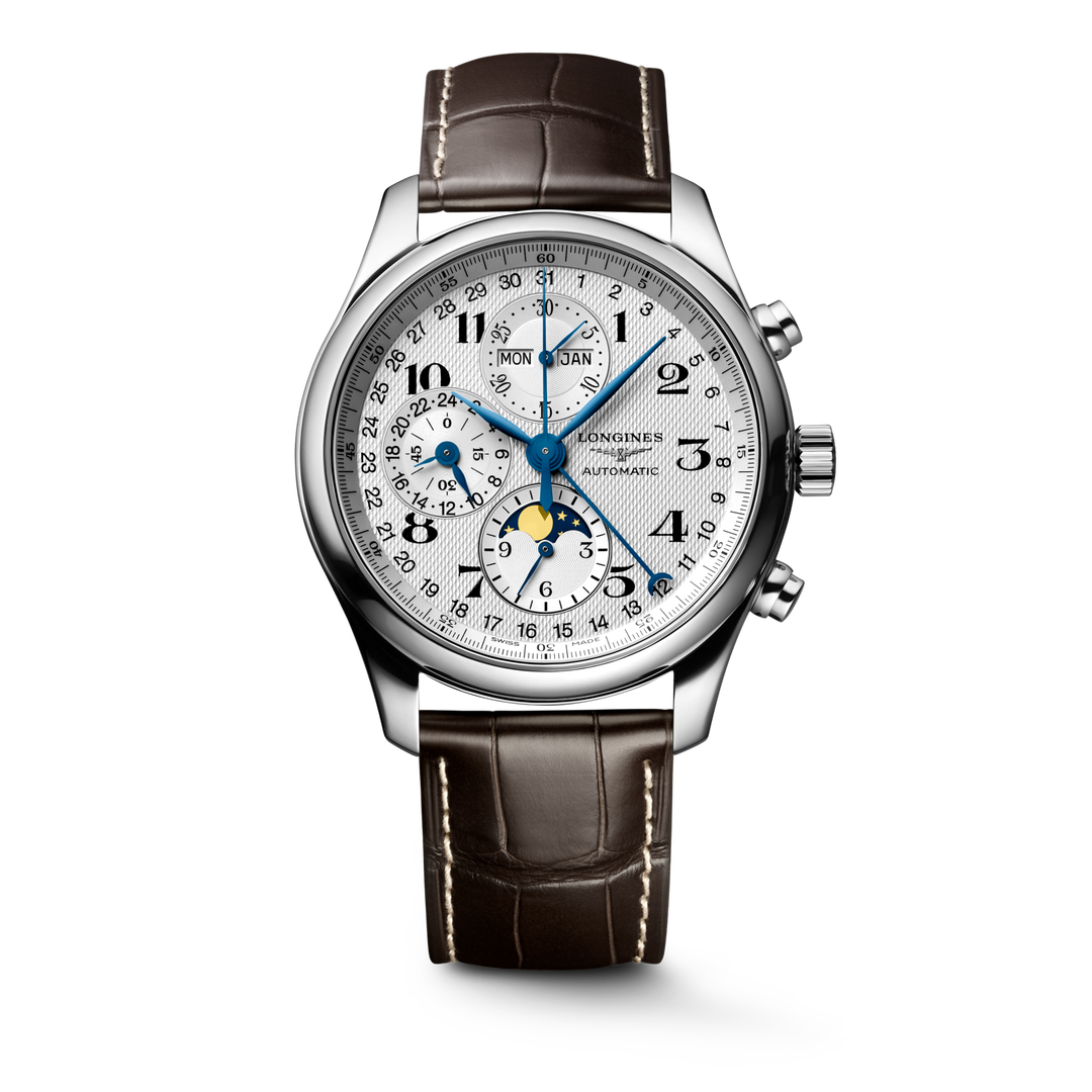 LONGINES – DE LONGINES MASTER COLLECTIE CHRONO MOONPHASE – L2.773.4.78.3