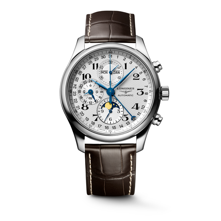 LONGINES – DE LONGINES MASTER COLLECTIE CHRONO MOONPHASE – L2.773.4.78.3