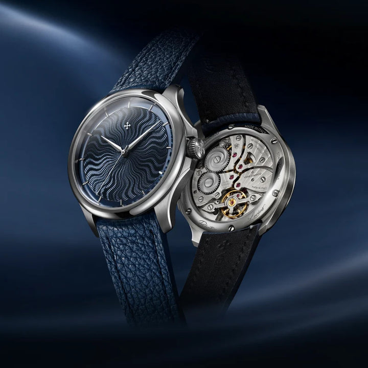 Venezianico Redentore Levius 38mm modrý automatický titan 1521500