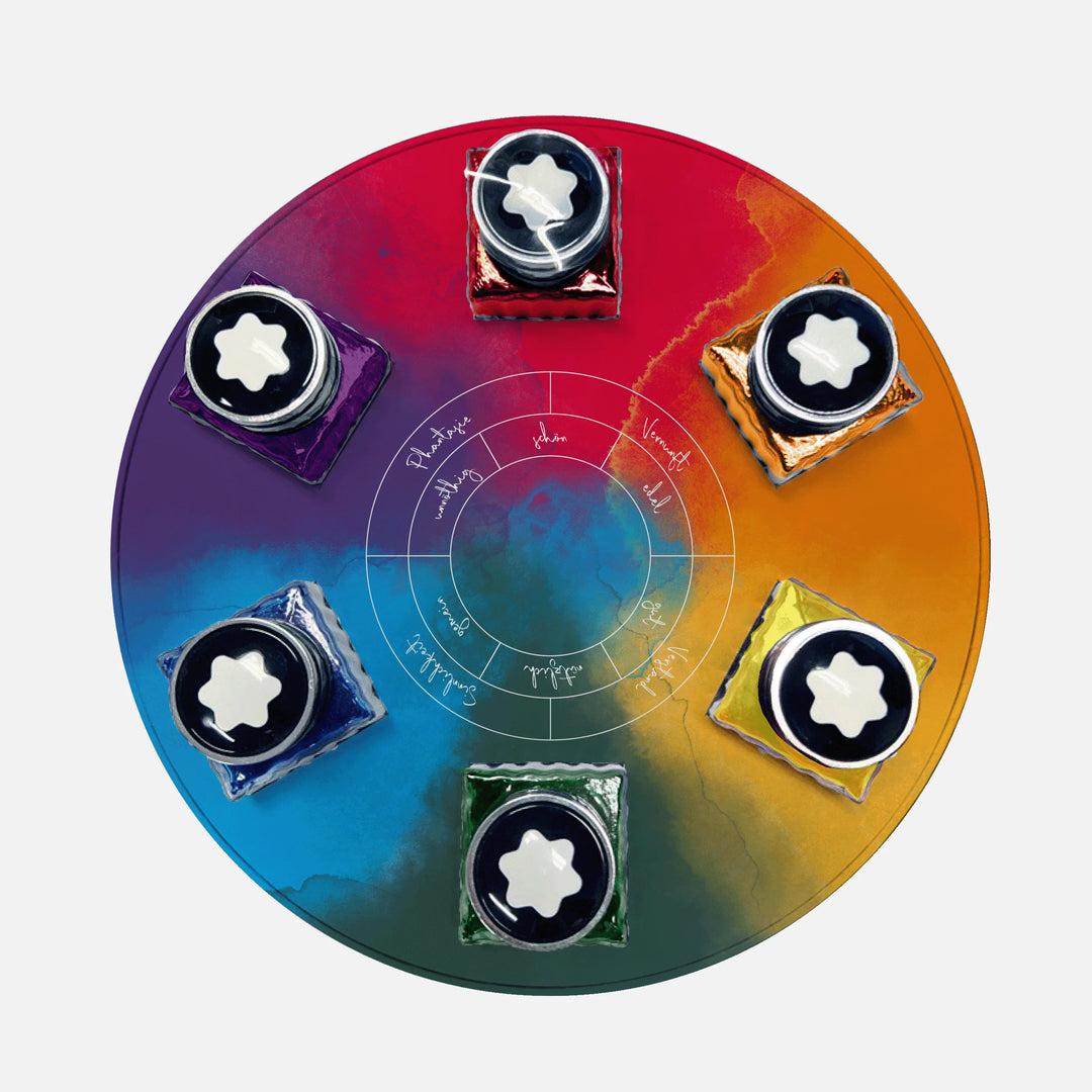 Montblanc blækflaskesæt 6x30ml Writers Edition Hyldest til Johann Wolfgang Von Goethe 134526