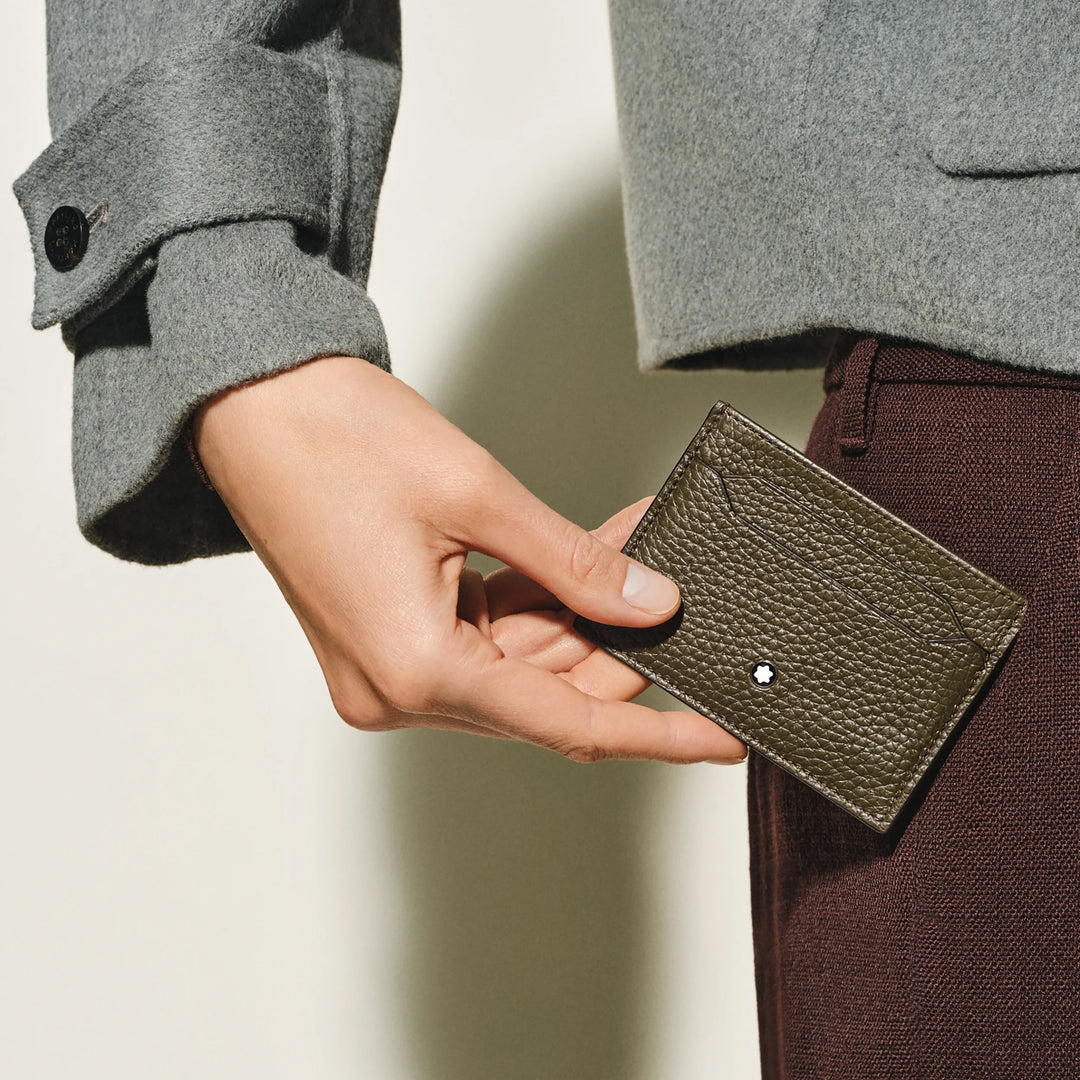 Montblanc Kartenhalter 5 Fächer Khaki 220219