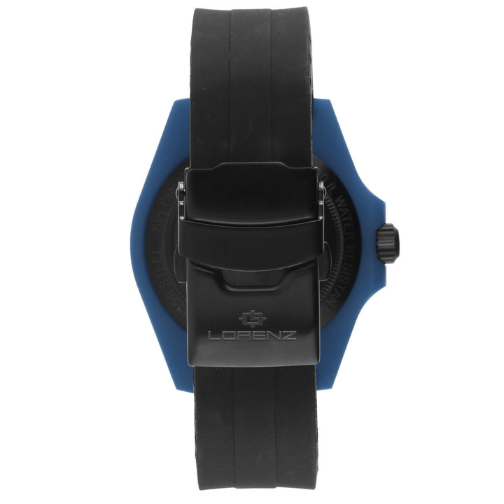 Ceas de cuarț negru Lorenz Ocean Club Blue Lagoon 40 mm 030268BB