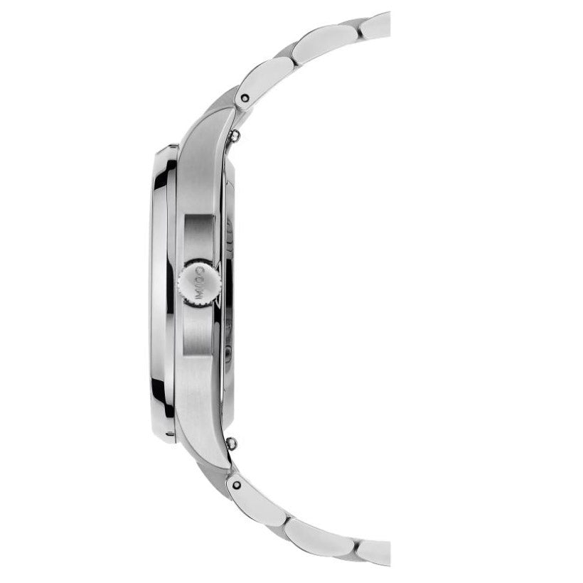 Mido orologio Multifort TV 34x35mm madreperla diamanti automatico acciaio M049.307.11.106.00