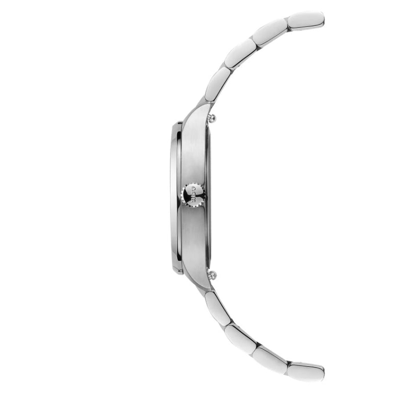 Mido se Multifort TV 28mm perlemor diamanter kvartsstål M049.110.11.116.00