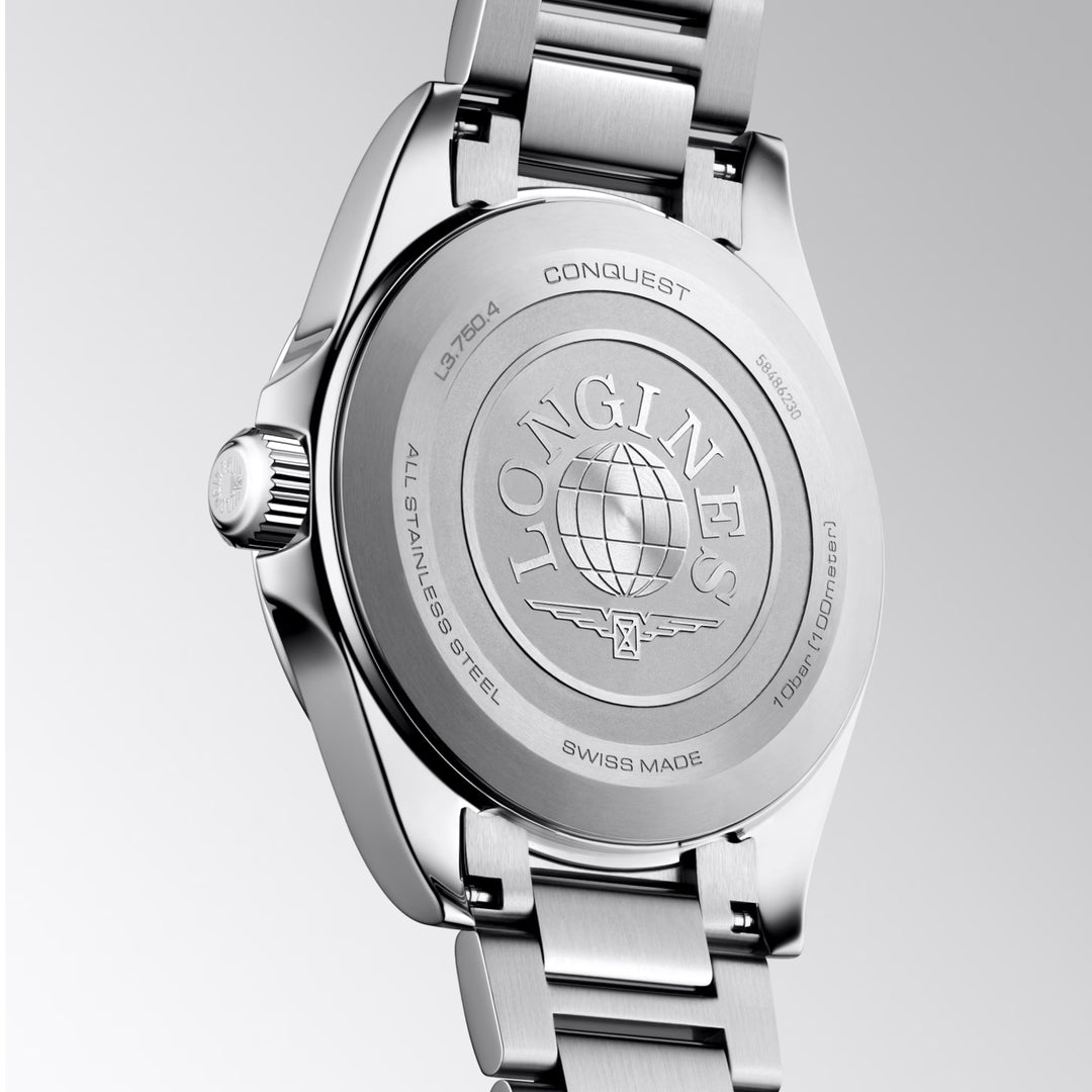 Hodinky Longines 38mm modrá křemenná ocel L3.750.4.92.6