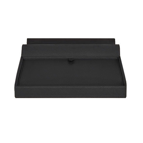 Montblanc rejsetaske til 8 skriveredskaber i sort læder 137163