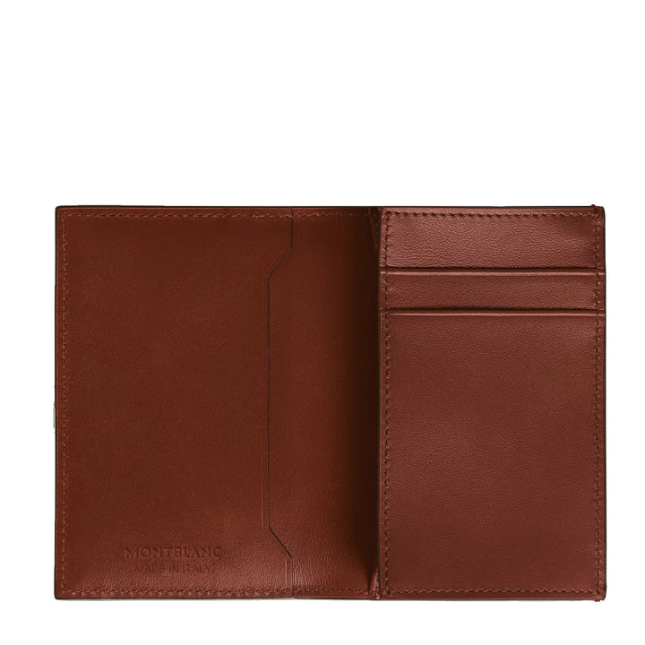 Tarjetero Montblanc 2cc cuero Meisterstuck 223139