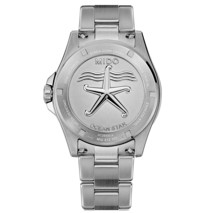 Montre Mido Ocean Star 200 41mm argent automatique acier M026.930.11.011.00