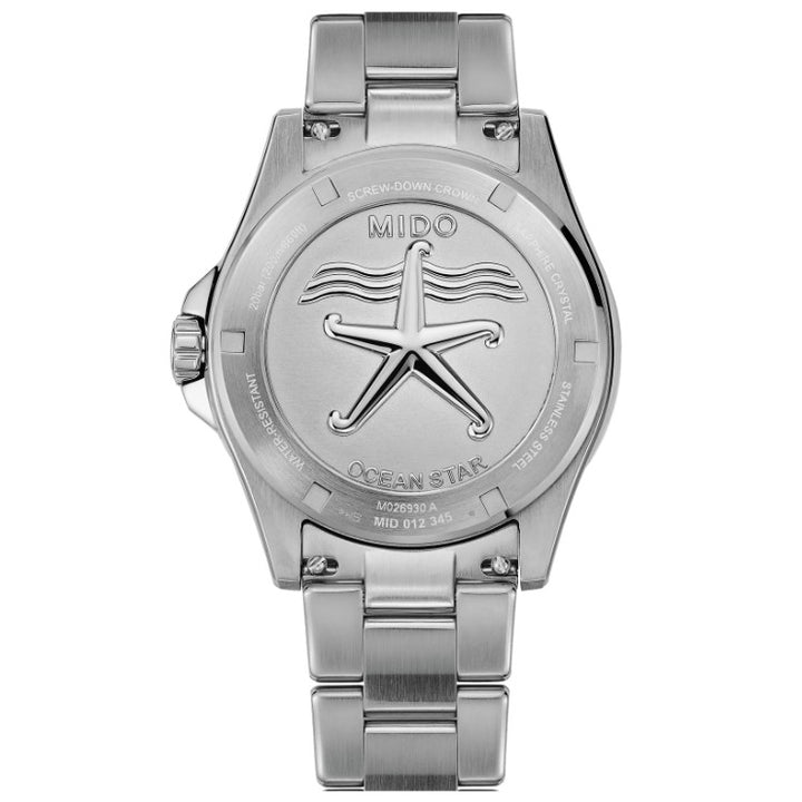Mido klocka Ocean Star 200 41mm svart automatisk stål M026.930.11.051.00