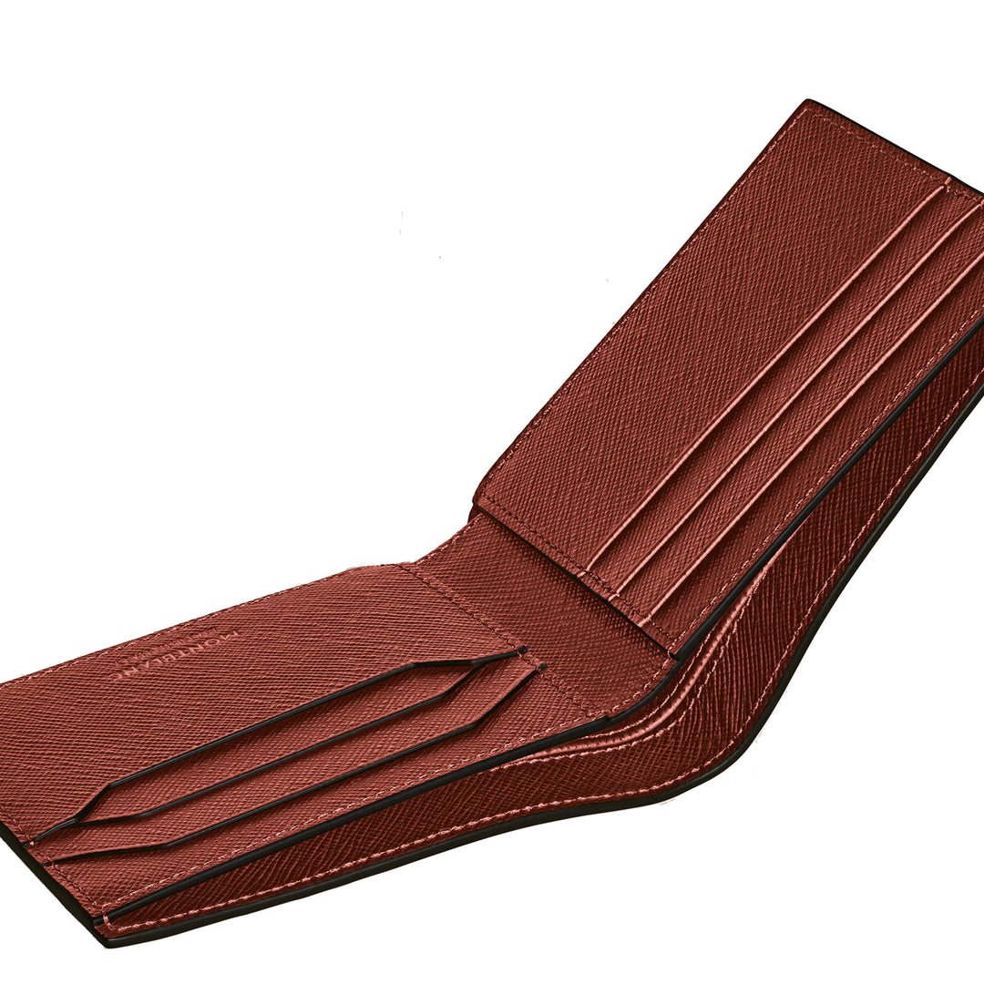 Montblanc wallet 6 pockets sartorial leather red oak 223011