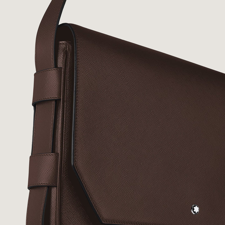 Montblanc Sartorial Ebony värillinen nahkainen lähettilaukku 222931