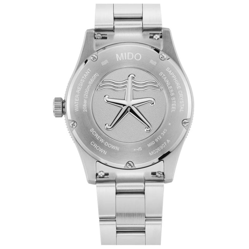 Relógio Mido Ocean Star Special Edition 39mm azul automático aço M026.907.11.041.01