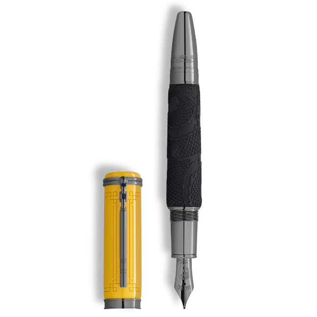 Montblanc reservoarpenna Great Characters Homage to Bruce Lee Special Edition tips M 133427