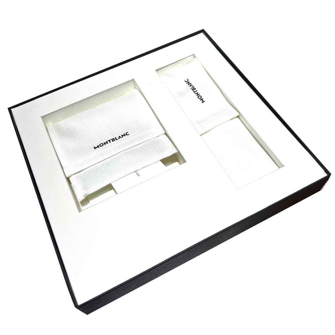 Zestaw Montblanc Pix Ball i uchwyt na karty kredytowe 6 cm3 Meisterstuck czarny 137793