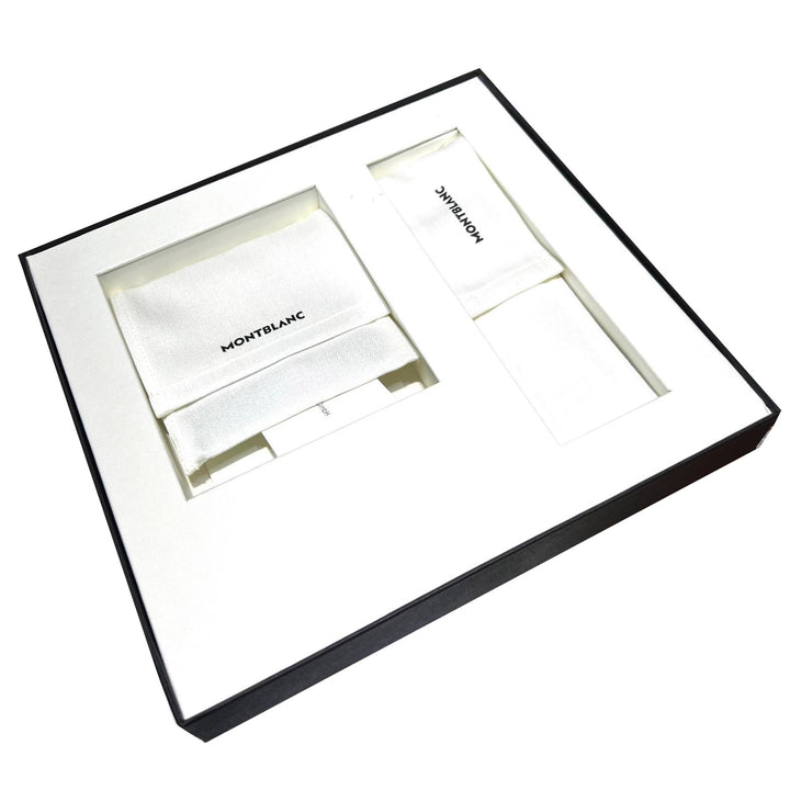 Zestaw Montblanc Pix Ball i uchwyt na karty kredytowe 6 cm3 Meisterstuck czarny 137793