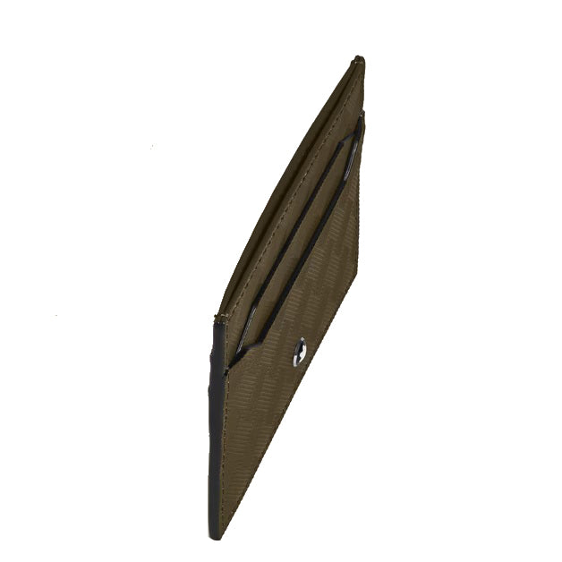 Montblanc 5-pocket kaarthouder in extreem kaki leer 221422
