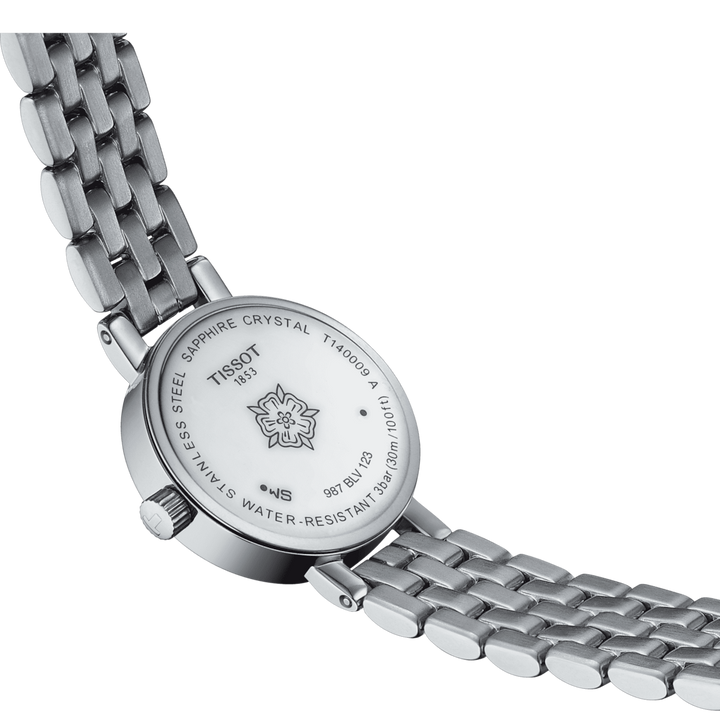 Ceas Tissot Lovely Round 19,5 mm diamante sidef otel cuart T140.009.61.116.00
