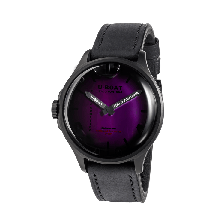 U-BOAT hodinky Darkmoon Kama PVD Grey 46,50mm šedá křemenná ocel PVD šedá 3339