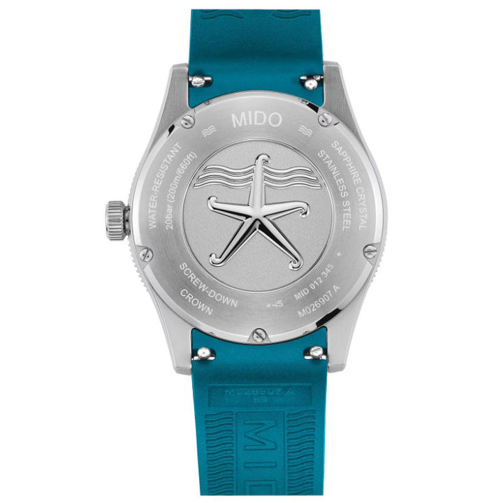 Relógio Mido Ocean Star Special Edition 39mm azul automático aço M026.907.11.041.01
