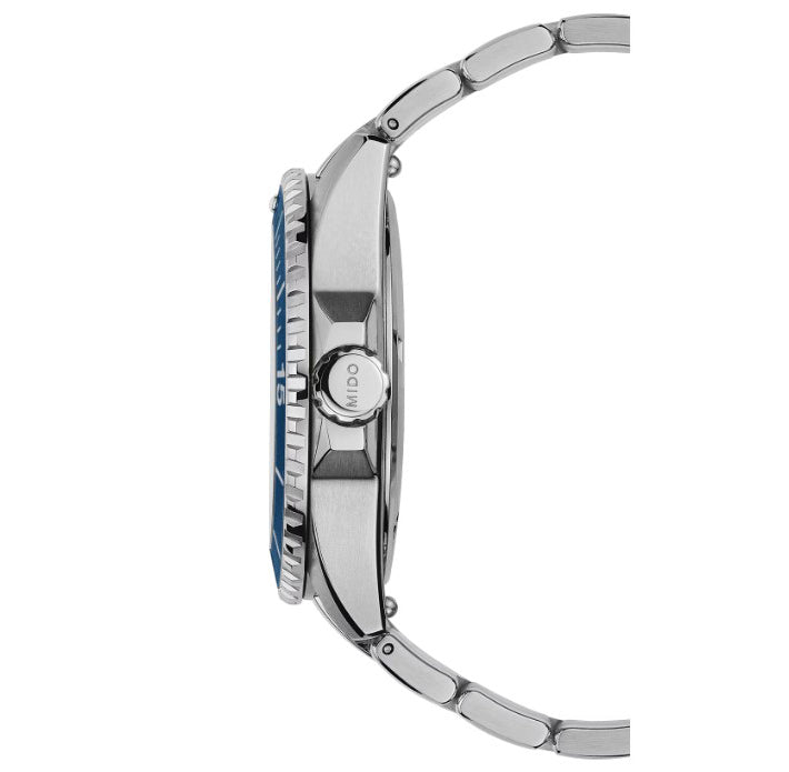 Mido hodinky Ocean Star 200 41mm modrá automatická ocel M026.930.11.041.00