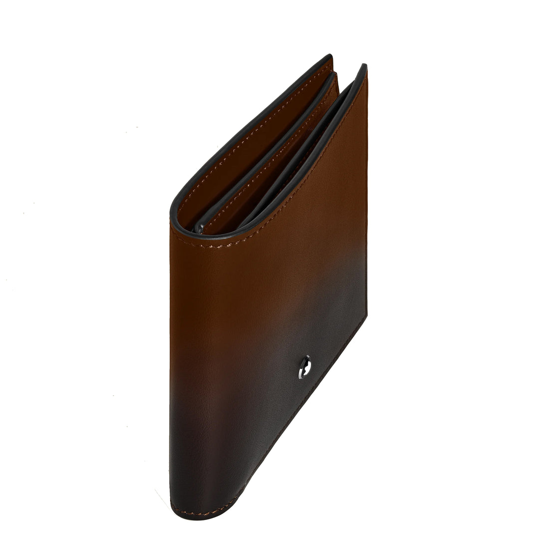 Portofel Montblanc 8 compartimente Meisterstück maro umbrit 220317