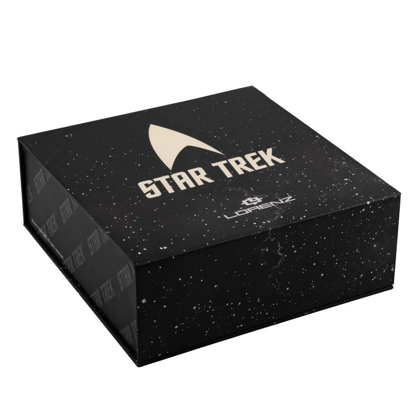 Lorenz STAR TREK Command horloge 40x36 mm groen kwartsstaal goud PVD-afwerking 030287KK