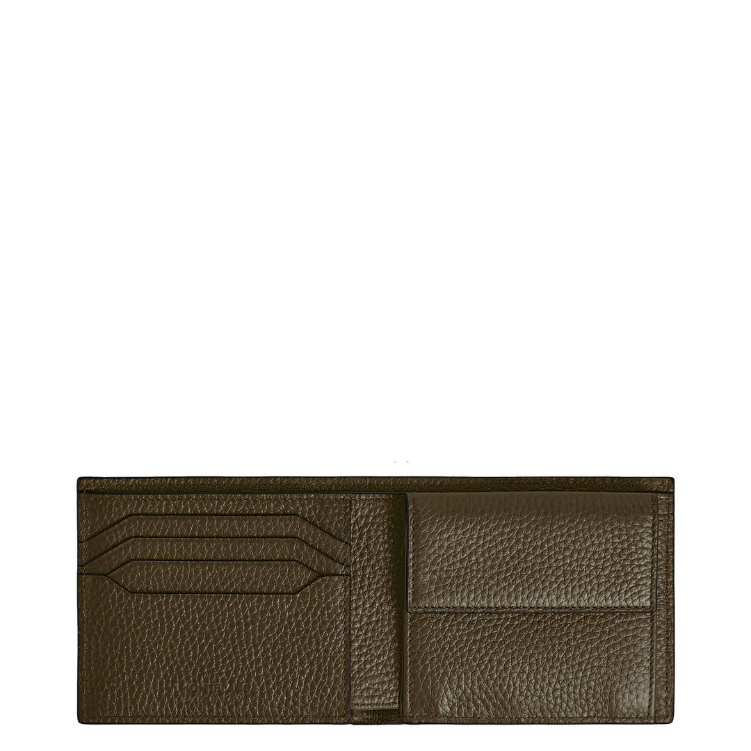 Montblanc pung med møntpung 4 rum khaki 220216