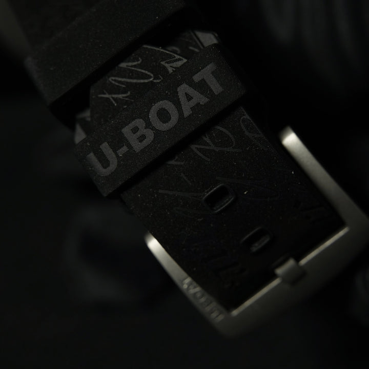 U-BOAT kello U-65 SS GREEN 44mm luurankoinen kvartsiteräs 3350