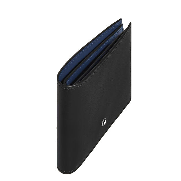 Montblanc 6 zsebes pénztárca fekete Meisterstück bőr 221320