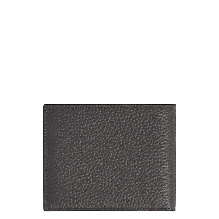 Montblanc 6-ficka plånbok i läder smidd järn 223013