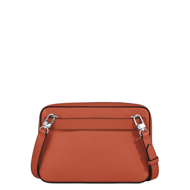 Montblanc liten mandarin Sartorial axelväska i läder 221576