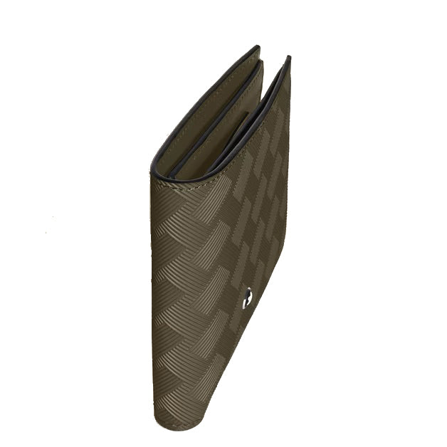 Montblanc 6-pocket wallet in Extreme leather khaki 221434