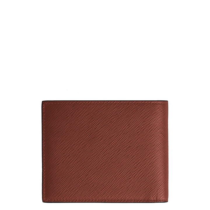 Montblanc wallet 6 pockets sartorial leather red oak 223011